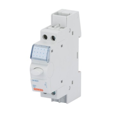 Intrerupator cu revenire - SINGLE - 16A 1NO 250V - 1 modul