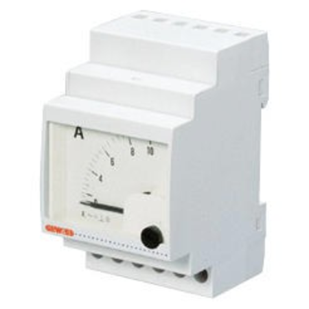 ANALOGUE AMMETER WITH DIRECT CONNECTION - 10A - 3 module