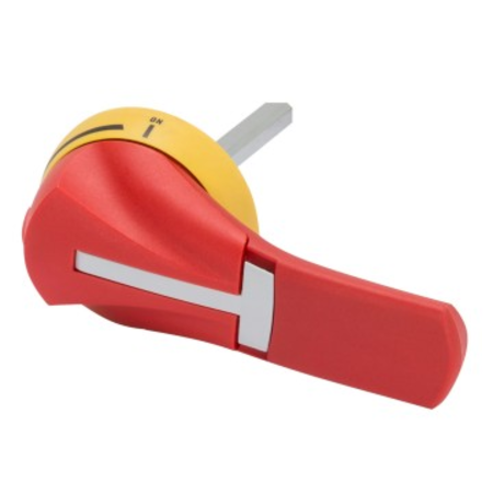 DOOR Mufa ROTARY HANDLE IP65 - MSS 250/630 - RED - EMERGENCY - SHAFT 320MM