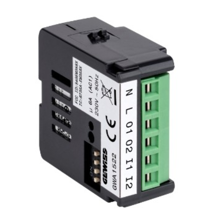 SWITCH ACTUATOR - 2 CHANNELS 230V - ZIGBEE