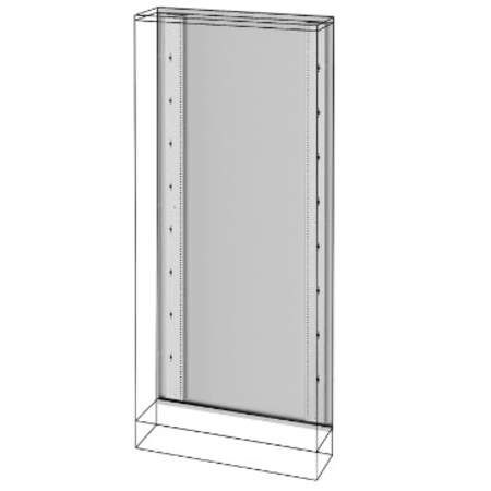 Placa montaj - FLOOR - MOUNTING Tablou electricS - QDX 630 L - 600X2000MM