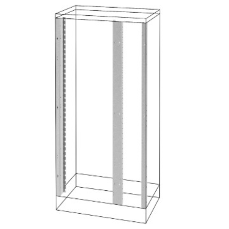 FRONT UPRIGHTS - SIDE COMPARTMENT - QDX 1600 H - 1800MM