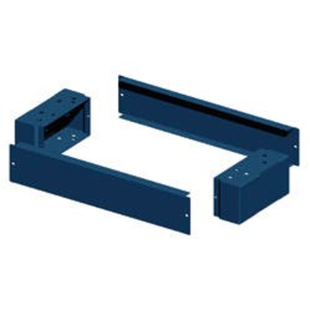 ADDITIONAL PLINTH - QDX 630 H - FOR STRUCTURE 600+200X250MM