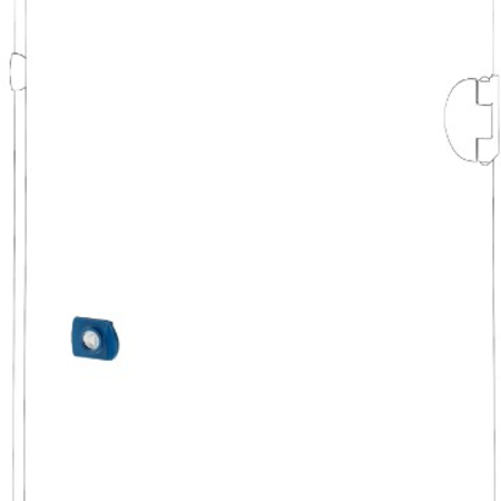 SPARE PART LOCK - WALL-MOUNTING Tablou electric - QDX 630 H - SIDE COMPARTMENT DOOR