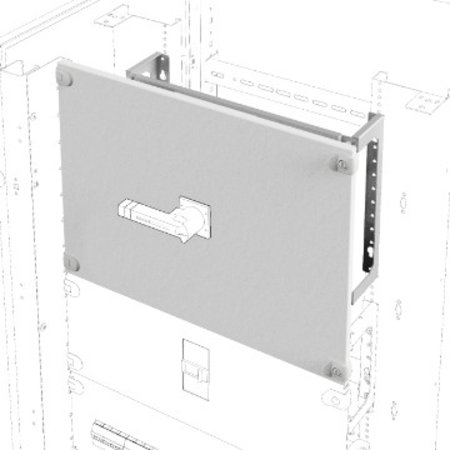 Chit montaj pentru Separator ON PLATE - HORIZZONTAL/VERTICAL - FIXED VERSION - MSS 250 - 600X300MM