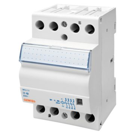 CONTACTOR CTR - 40A 2NO 230V - 3 module