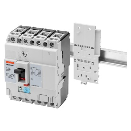 Brackets for fixing on din rail - msx/m160c