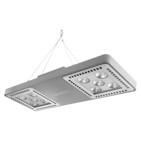 Corp de iluminat cu led Corp de iluminat cu led SMART [4] 2.0 HB - 5+5 LED - DIFFUSED 100° - STAND ALONE - 3000 K (CRI 80) - 220/240 V 50/60 Hz - IP66 - CLAS I - GREY RAL 7037