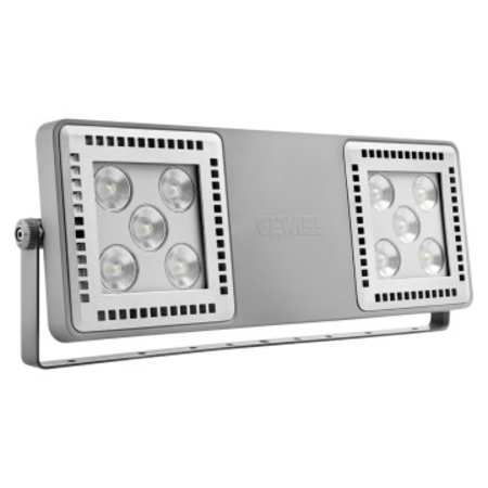 Corp de iluminat cu led corp de iluminat cu led smart [4] 2.0 fl - 5+5 led - medium 60° - rgbw - dmx - 220/240 v 50/60 hz - ip66 - clas i - grey ral 7037