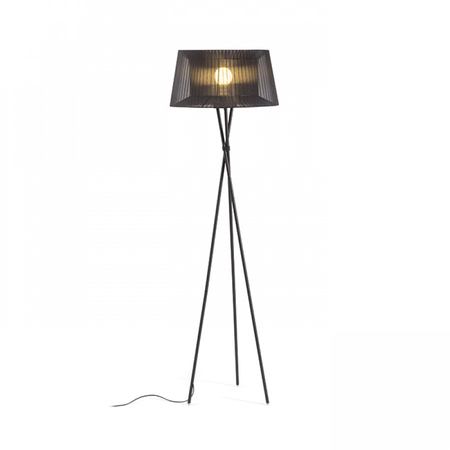 BOULOGNE Lampa podea negru 230V E27 28W