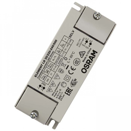 Driver led 12-20w dimm 500ma max. 20w