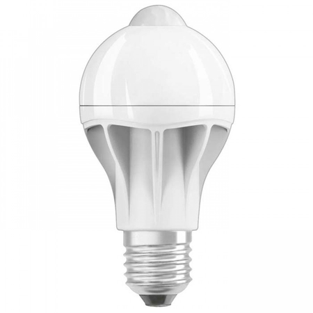 OSRAM Classic A motion senzor mate 230V E27 LED EQ60 200° 2700K