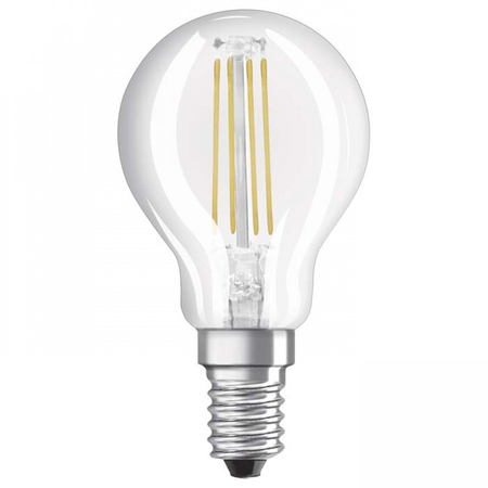 OSRAM Retrofit mini-ball clear 230V E14 LED EQ40 2700K