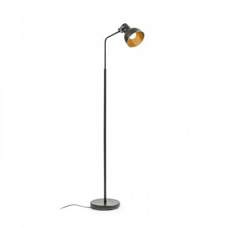 ROSITA Lampa podea alb/gri argintiu 230V E27 12W