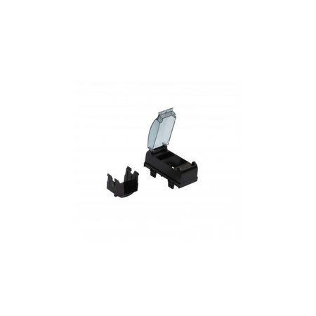 Adaptor pentru modular wiring accessories - pentru snap-on trunking - negru