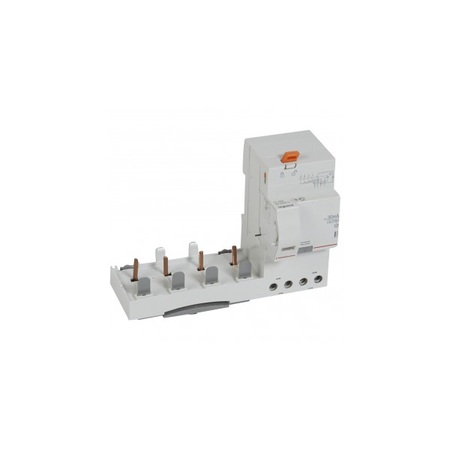 Add-on module dx³ - 4p 400 v~ - 63 a - 30 ma - hpi type - pentru 1.5 module dx³ mcb