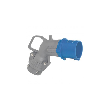 Stecher inclinat hypra - ip44 - 200/250 v~ - 32 a - 2p+e - plastic