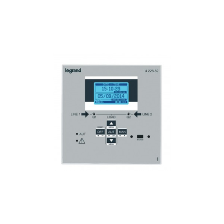 Automatic transfer switch control units pentru advanced management of 2 circuit breakers - 6 inputs 7 outputs