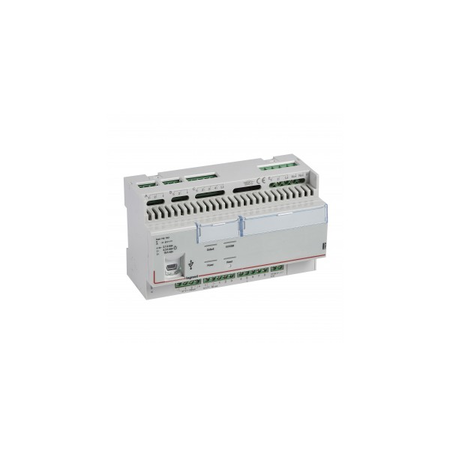 Bacnet room controller unit cu 8 inputs and 10 outputs pentru hotel room management - 8 din module