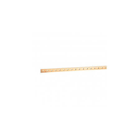 Bara de cupru rigida - section 25 x 4 mm - 250 to 280 a - l. 990 mm