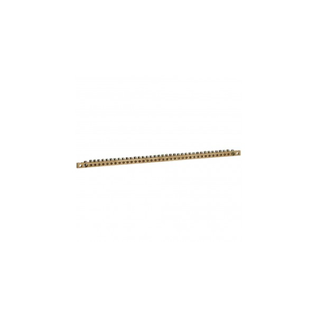 Brass bar cu holes pentru protective conductor - pentru xl³ 400 - l. 456 mm