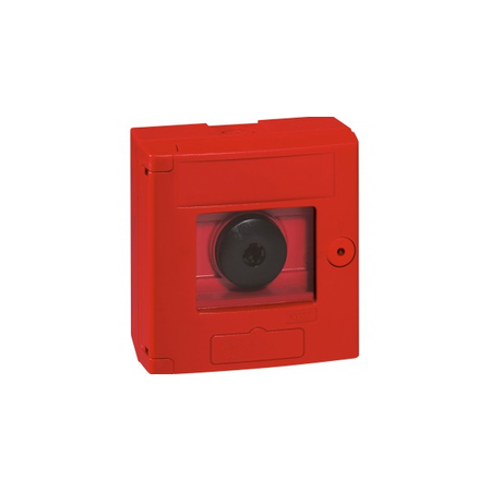 Break glass emergency box-2 position-surface mounting-ip44-rosu box cuout led