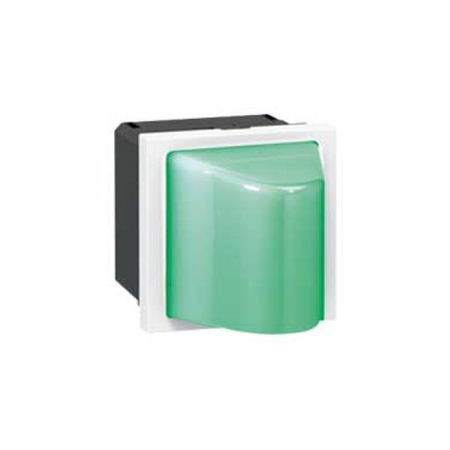 Bulkhead Mosaic - 12-24 V~/= - 0.6 W- 2 module - verde