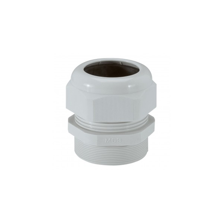 Presetupa din plastic - ip55 - iso 63 - clamping capacity 34-44 mm - ral 7035