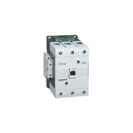 Contactor tripolar CTX³ 150 - 130 A -100- 240 V~/= - 2 NO + 2 NC - lug terminals