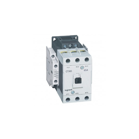 Contactor tripolar CTX³ 65 - 65 A - 110 V~ - 2 NO + 2 NC - screw terminals