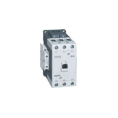 Contactor tripolar CTX³ 65 - 85 A - 110 V~ - 2 NO + 2 NC - lug terminals