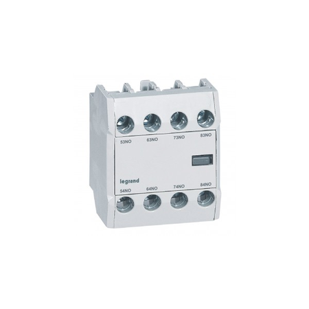 CTX³ add-on aux. contact - pentru CTX³ 22/40/65/100/150 - 4 NO - Front mounting