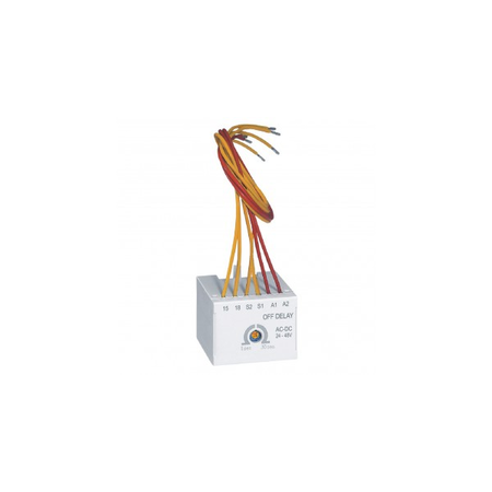 CTX³ time delay block - pentru CTX³ 22/40/65/100/150 - off delay - 24-48 V~/=