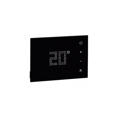 Display thermostat user interface hotel equipment BUS - negru