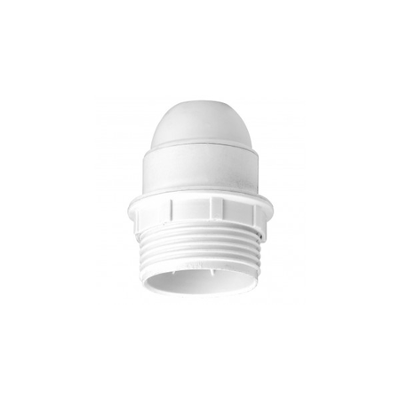 E 27 lampholder - 4 A 250 V~ - insulating - 100 W- screw connection