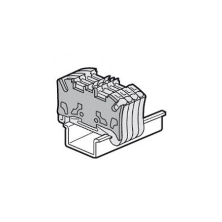 End cap Viking 3 - fr spring terminal blocks - pitch 5 - 1 entry/1 outlet