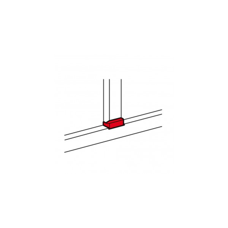 Conexiune plana - pentru capac flexibil DLP trunking 50x80/150/170 + adaptable inaltime 35/50 to 80 mm branch