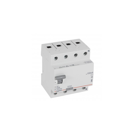 Intrerupator diferential RCD LR - 4P 400 V~ - 63 A - 100 mA - tip AC