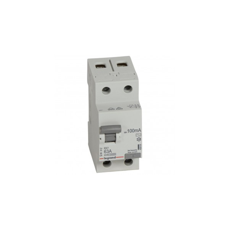 Intrerupator diferential RCD RX³ - 2P 230 V~ - 63 A - 100 mA - tip AC