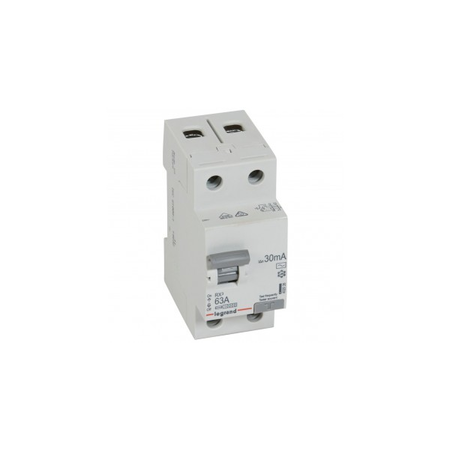 Intrerupator diferential RCD RX³ - 2P 230 V~ - 63 A - 30 mA - tip AC