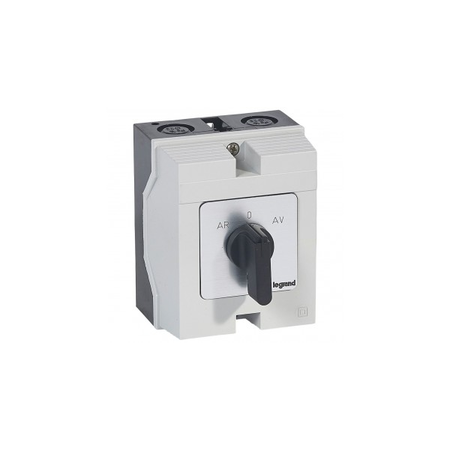 Intrerupator rotativ- 3-phase motor switch pentruward/reverse, 1 speed - PR 17 - box