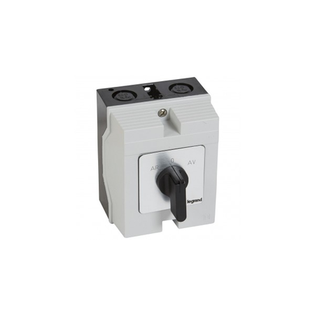 Intrerupator rotativ- 3-phase motor switch pentruward/reverse, 1 speed - PR 21 - box