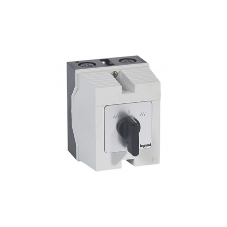 Intrerupator rotativ- 3-phase motor switch pentruward/reverse, 1 speed - PR 26 - box