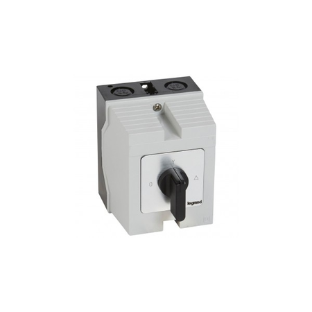 Intrerupator rotativ- 3-phase motor switch starter 1 way,1 speed - PR 12 - box