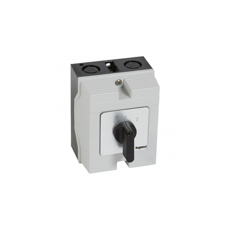 Intrerupator rotativ- changeover switch cu off - PR 17 - 3P - 20 A - box 96x120 mm