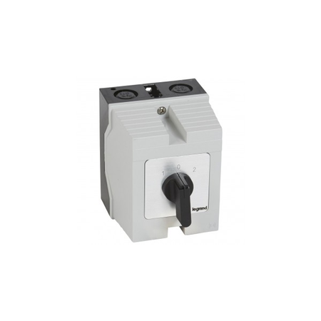 Intrerupator rotativ- changeover switch cu off - PR 21 - 4P - 25 A - box 96x120 mm