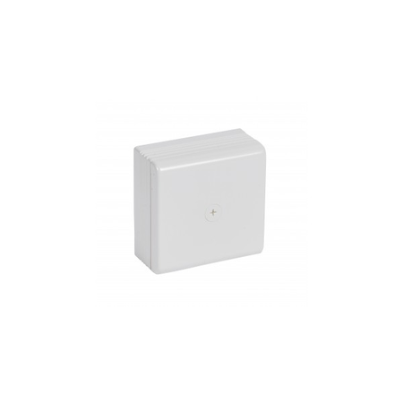 Junction box - 75x75x35 mm - pentru DLPlus Mini canal cablu - alb