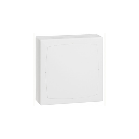 Junction box - pentru capac flexibil dlp trunking - 163x163x65 mm - alb