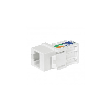 Keystone RJ 45 priza cat. 5e - UTP 110 - 8 contacts 90°