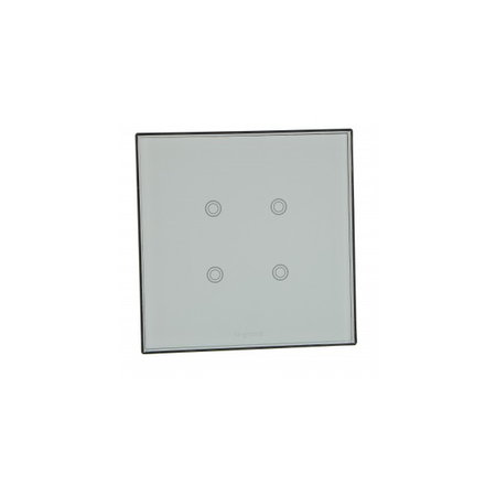 KNX touch control mechanism Arteor - 4 actuation points - alb